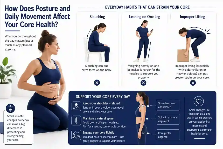 How Does Posture and Daily Movement Affect Your Core Health Acton?